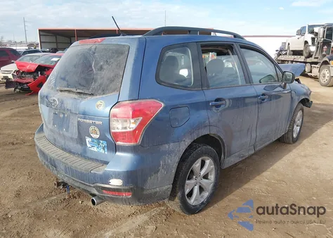 2015 Subaru Forester 2.5I z USA, uszkodzony, nr VIN JF2SJABC0FH487215